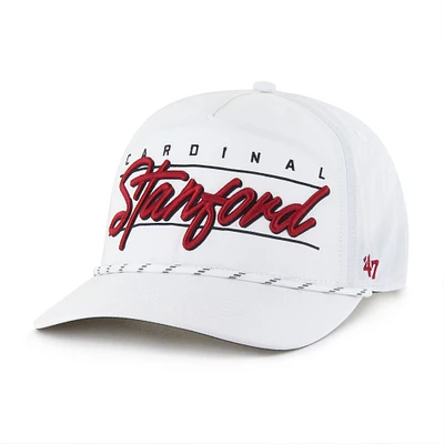 Men's '47 White Stanford Cardinal Condor Hitch brrr° Adjustable Hat