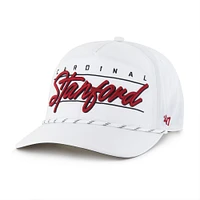 Men's '47 White Stanford Cardinal Condor Hitch brrr° Adjustable Hat
