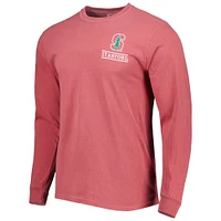 Men's Cardinal Stanford Circle Campus Scene Long Sleeve T-Shirt