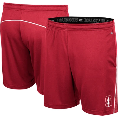 Men's Colosseum Cardinal Stanford Laws of Physics Shorts