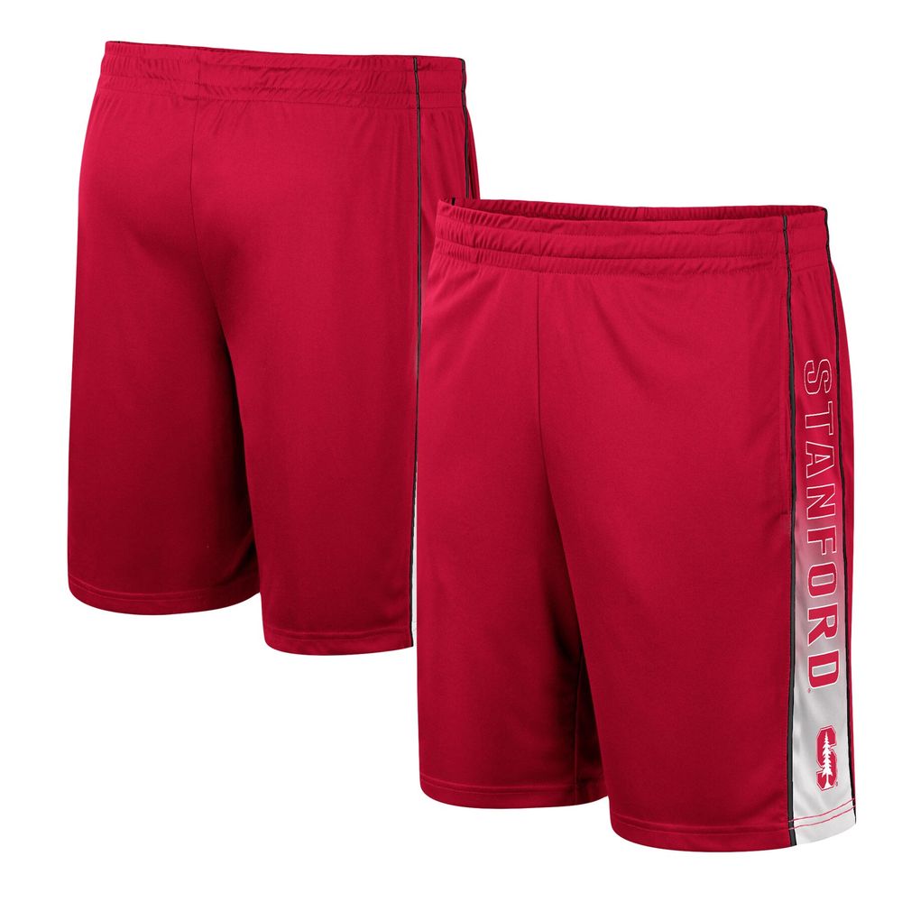 Men's Colosseum Cardinal Stanford Lazarus Shorts