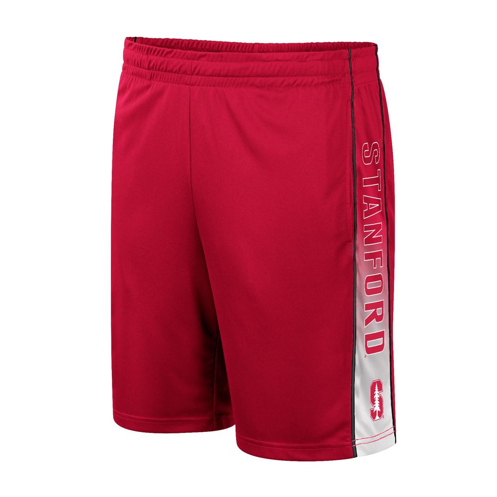 Men's Colosseum Cardinal Stanford Lazarus Shorts