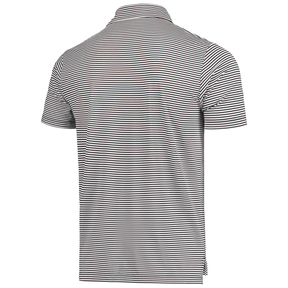 Polo Columbia Golf Stanford Cardinal Invite Omni-Wick pour homme Noir