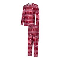 Men's Concepts Sport Cardinal Stanford Swivel Long Sleeve T-Shirt & Pants Sleep Set