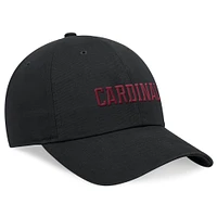 Casquette ajustable Nike Stanford Cardinal 2024 On-Field Club pour homme, noire