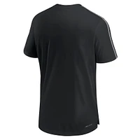 Men's Nike Black Stanford Cardinal 2024 Sideline Coach Performance Top