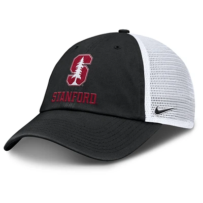 Men's Nike Black Stanford Cardinal Club Trucker Adjustable Hat