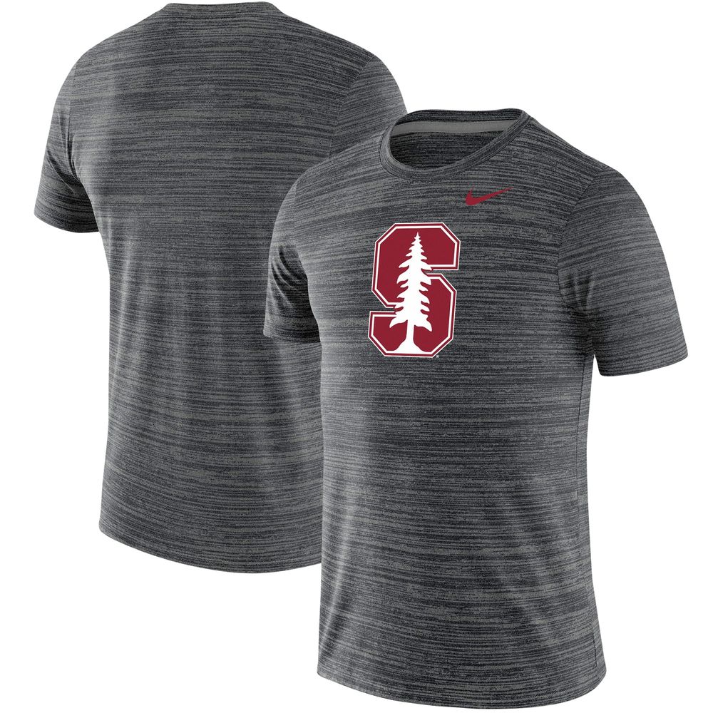 Men's Nike Black Stanford Cardinal Team Logo Velocity Legend Performance T-Shirt