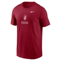 T-shirt Nike Cardinal Stanford 2-Hit pour homme