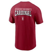 T-shirt Nike Cardinal Stanford 2-Hit pour homme