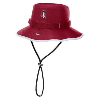 Men's Nike Cardinal Stanford 2024/25 On-Field Apex Performance Boonie Bucket Hat