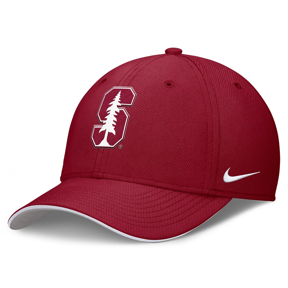 V110793 Stnfrd NCAA FB Nike 2025 Dugout Entraîneurs Dri-Fit Rise Swoosh Flex HATMENFLX NC03-69W-SDN-190 #17