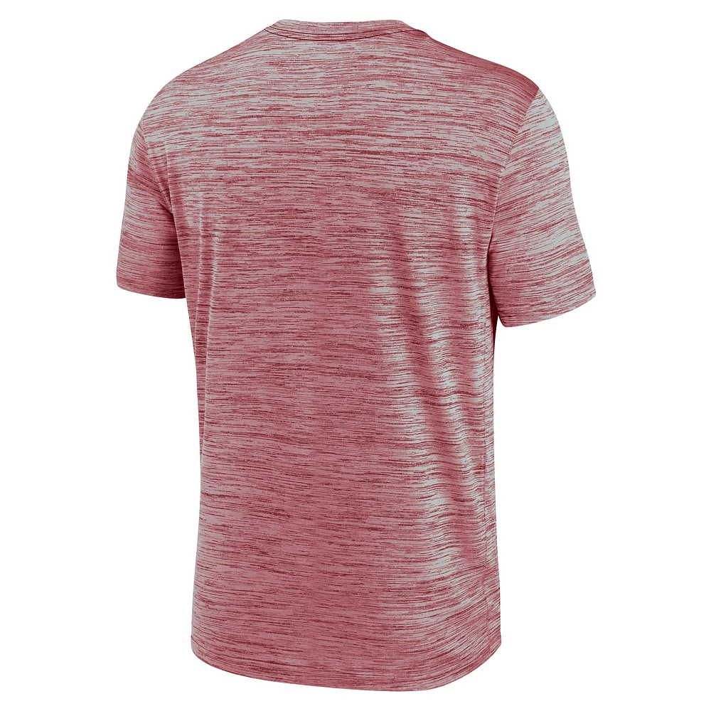 T-shirt Nike Stanford Cardinal 2025 Sideline Velocity Performance pour homme