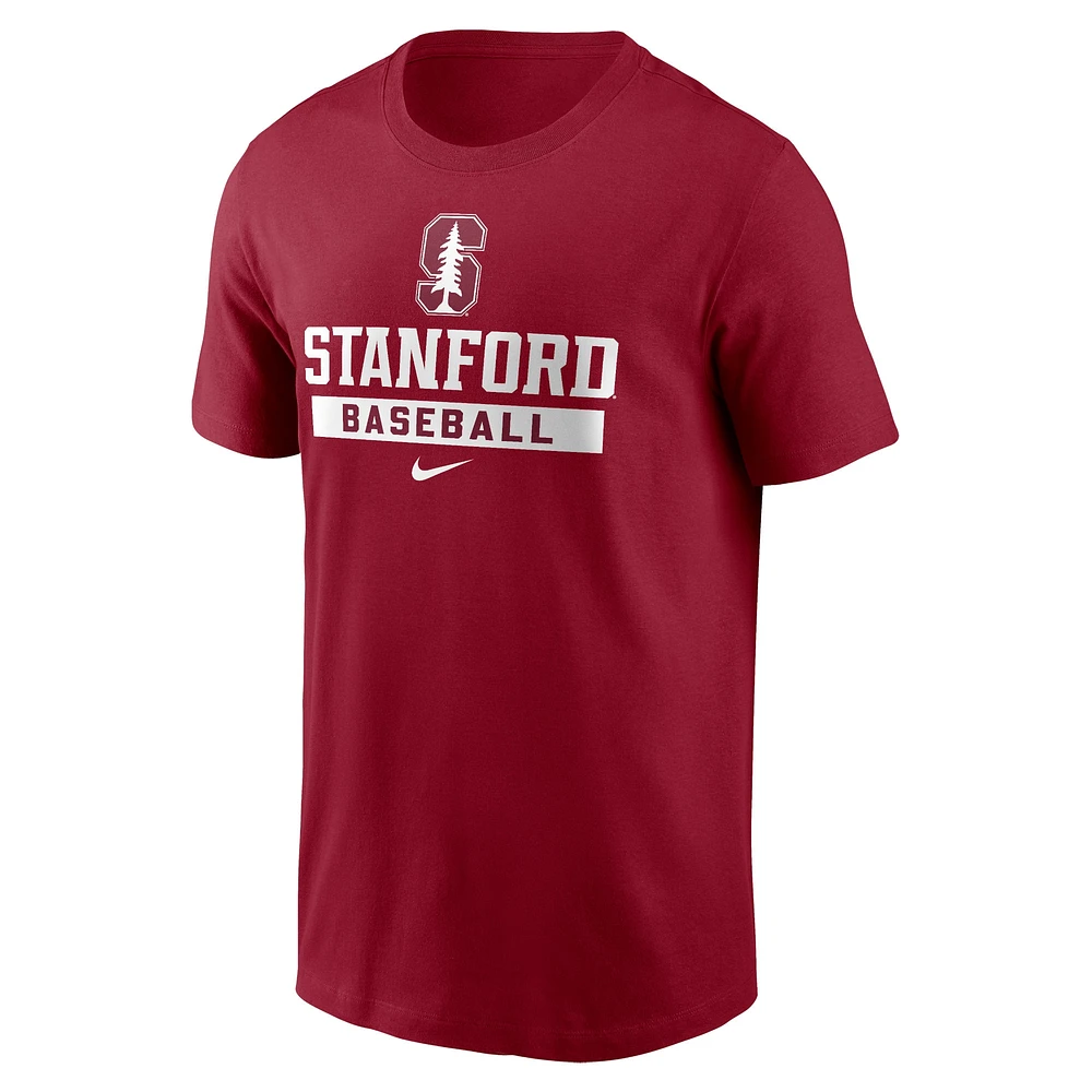 T-shirt de baseball Nike Cardinal Stanford pour homme