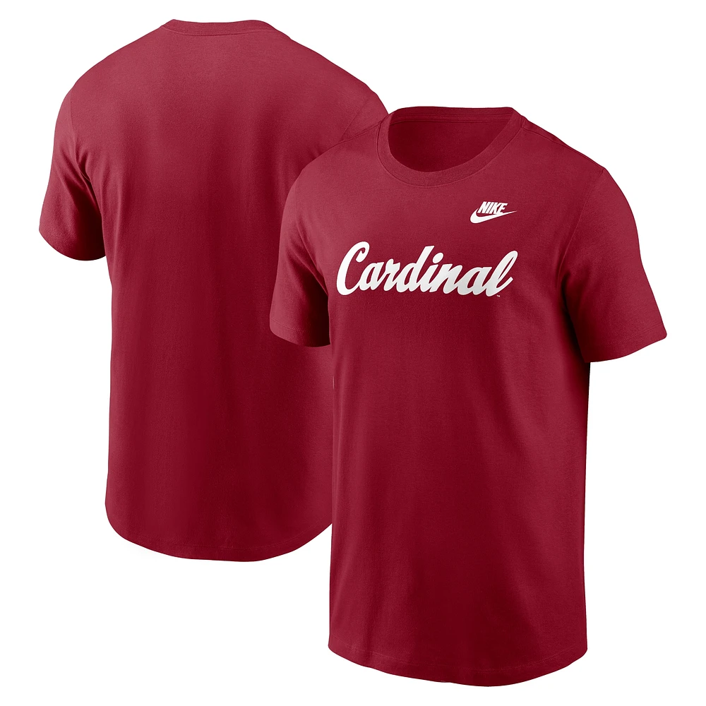 T-shirt Nike Cardinal Stanford Legacy avec logo alternatif pour homme