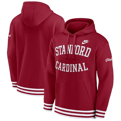 Men's Nike Cardinal Stanford Legacy Retro Pullover Hoodie