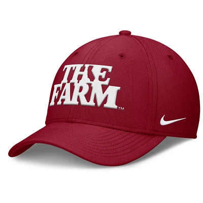 Men's Nike Cardinal Stanford Local Swoosh Flex Hat