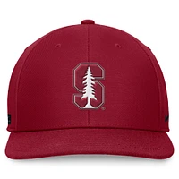 Casquette Nike Cardinal Stanford Cardinal On-Field Pro Bill Snapback pour homme