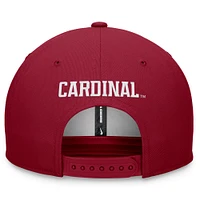 Casquette Nike Cardinal Stanford Cardinal On-Field Pro Bill Snapback pour homme