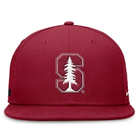 Casquette ajustée Nike Cardinal Stanford On-Field Pro pour homme