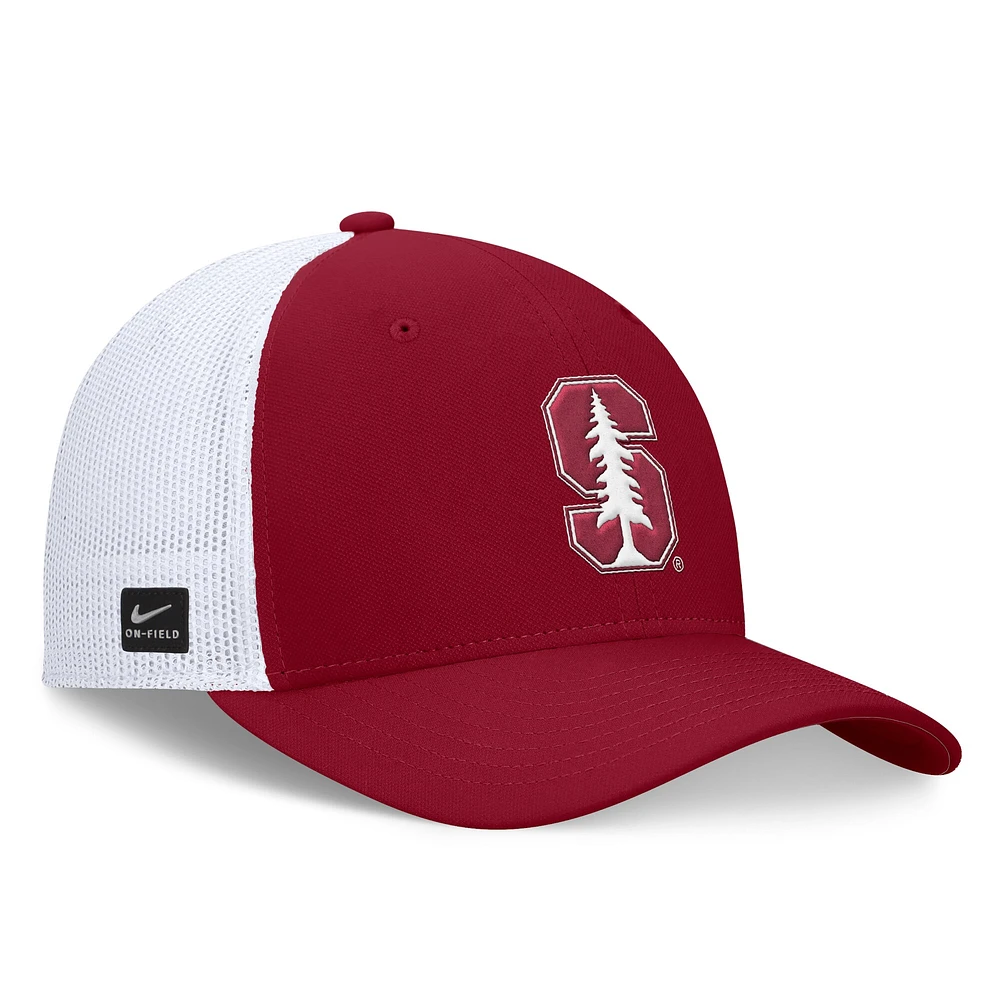 Casquette Nike Cardinal Stanford On-Field Rise Futura Performance Flex pour homme