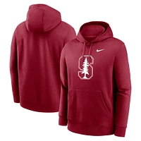 Men's Nike Cardinal Stanford Primetime Club Fleece Pullover Hoodie