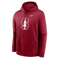 Men's Nike Cardinal Stanford Primetime Club Fleece Pullover Hoodie