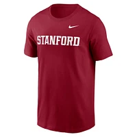 T-shirt Nike Cardinal Stanford Primetime Wordmark pour homme