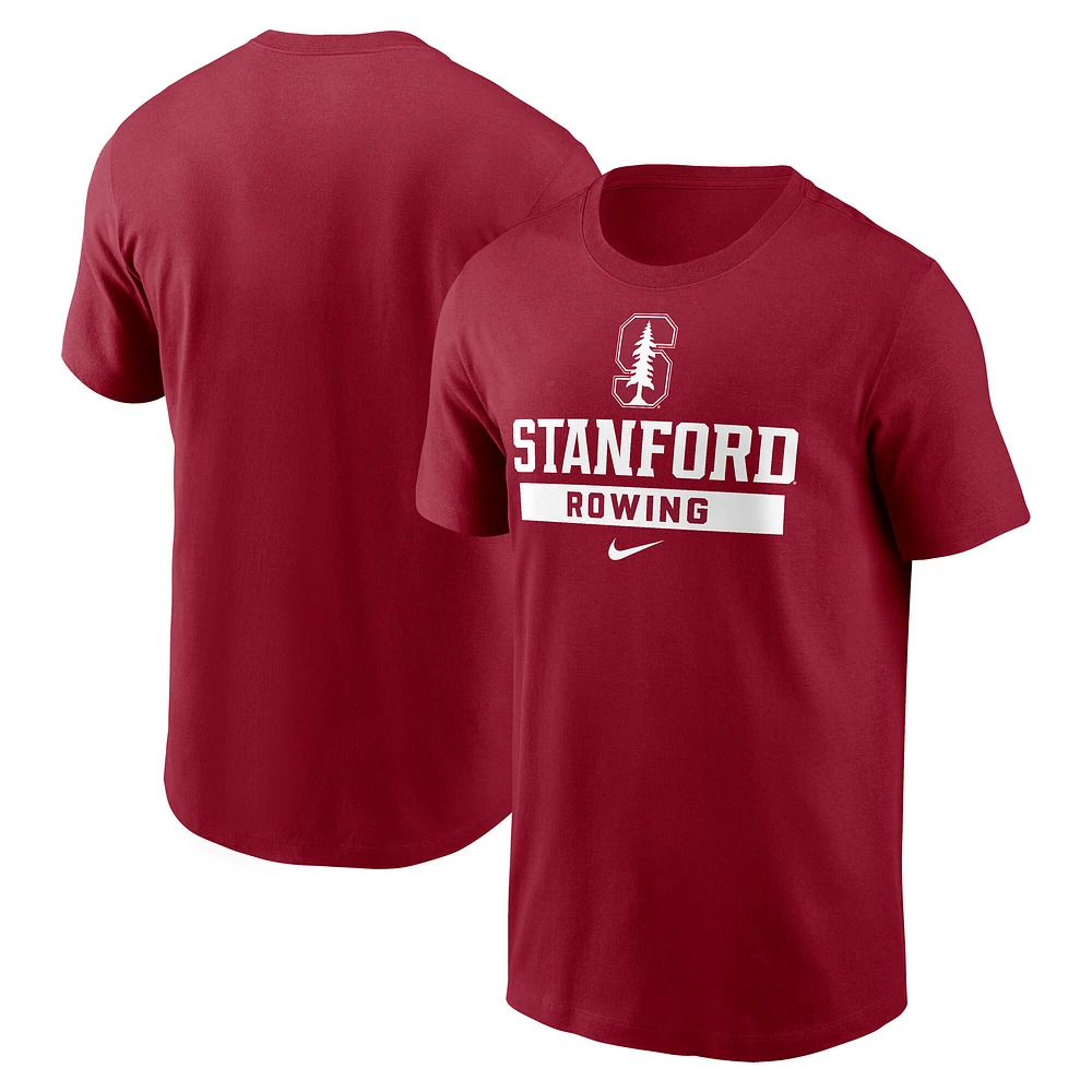 T-shirt Nike Cardinal Stanford Rowing Club pour homme