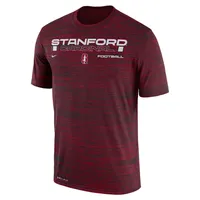 T-shirt Nike Cardinal Stanford Team Velocity Legend Performance pour homme