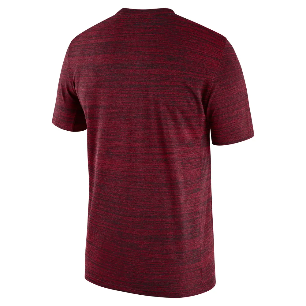 T-shirt Nike Cardinal Stanford Team Velocity Legend Performance pour homme