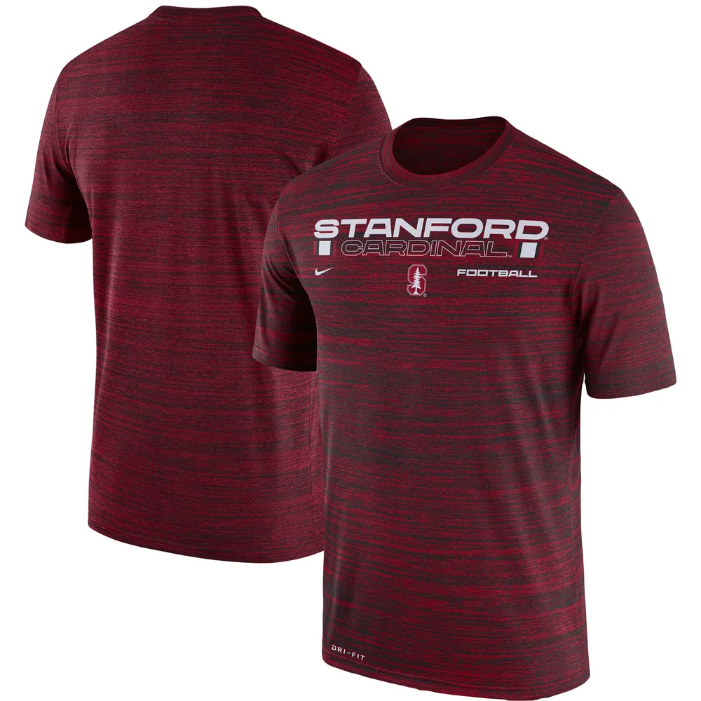 T-shirt Nike Cardinal Stanford Team Velocity Legend Performance pour homme