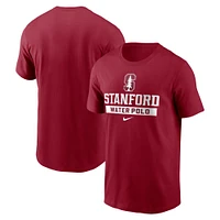 T-shirt de water-polo Nike Cardinal Stanford pour homme