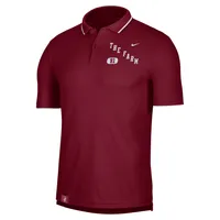 Men's Nike Cardinal Stanford Wordmark Performance Polo