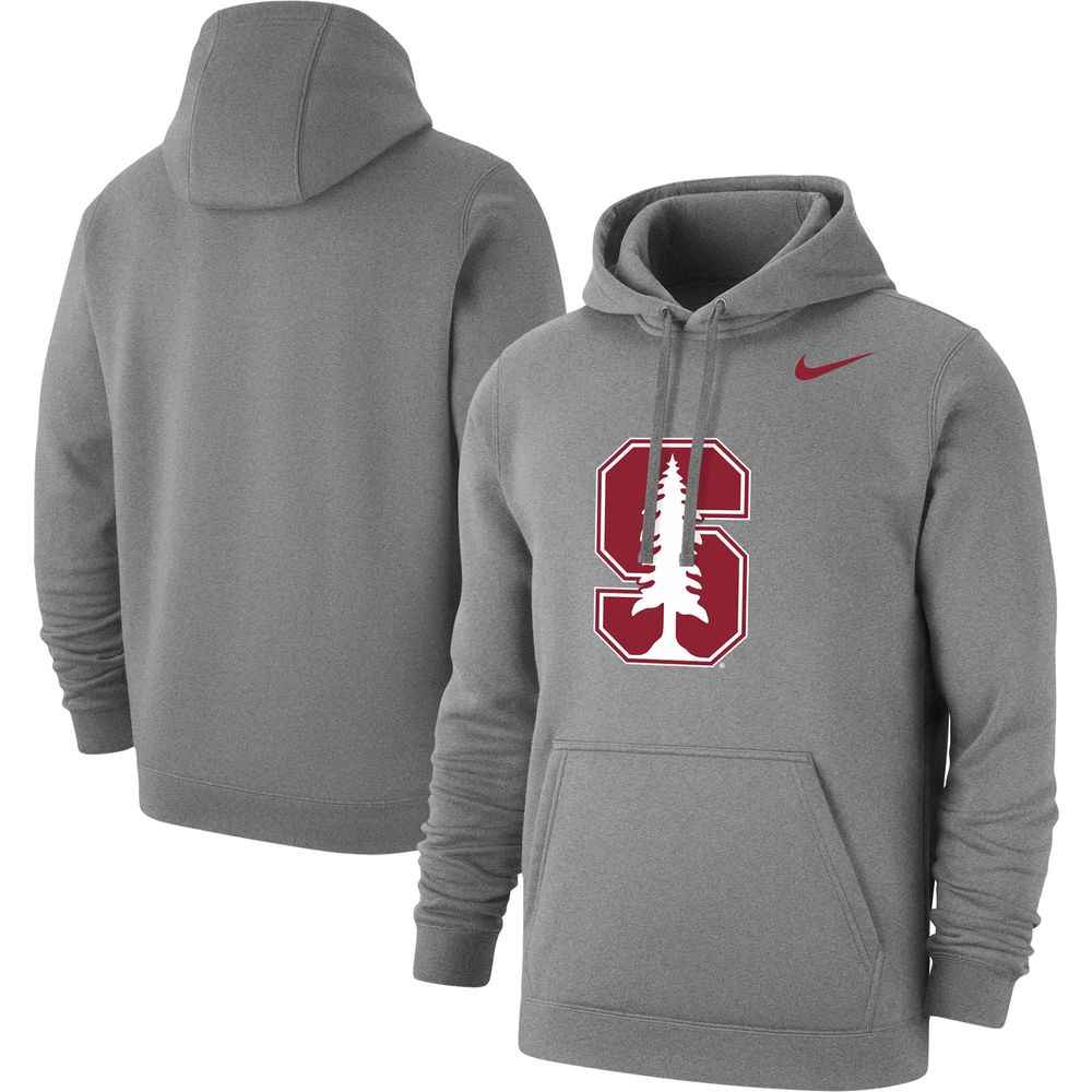 Fanatics Men's White Stanford Cardinal Campus Logo Pullover Hoodie