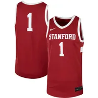 Maillot de basket-ball Nike #1 Cardinal Stanford Team Replica pour homme