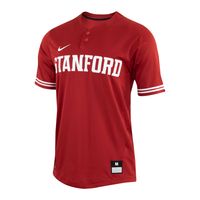 Men's Nike Red Stanford Cardinal Two-Button Replica Baseball Jersey