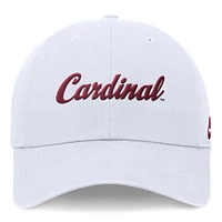 Men's Nike White Stanford Cardinal Legacy Club Performance Adjustable Hat