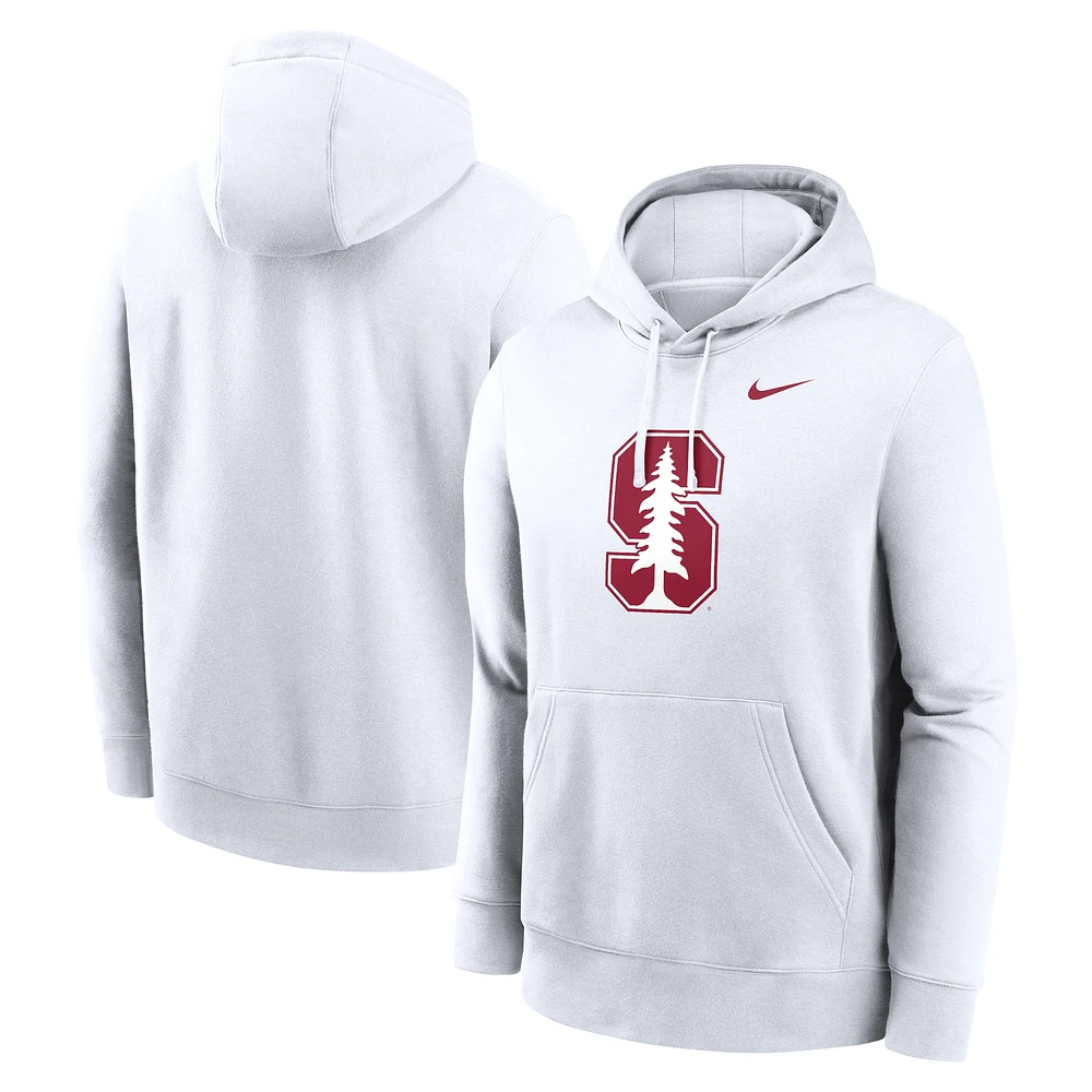 Sweat à capuche en polaire blanc Stanford Cardinal Primetime Club pour homme de Nike