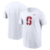 T-shirt Nike Stanford Cardinal Primetime Evergreen avec logo blanc pour homme