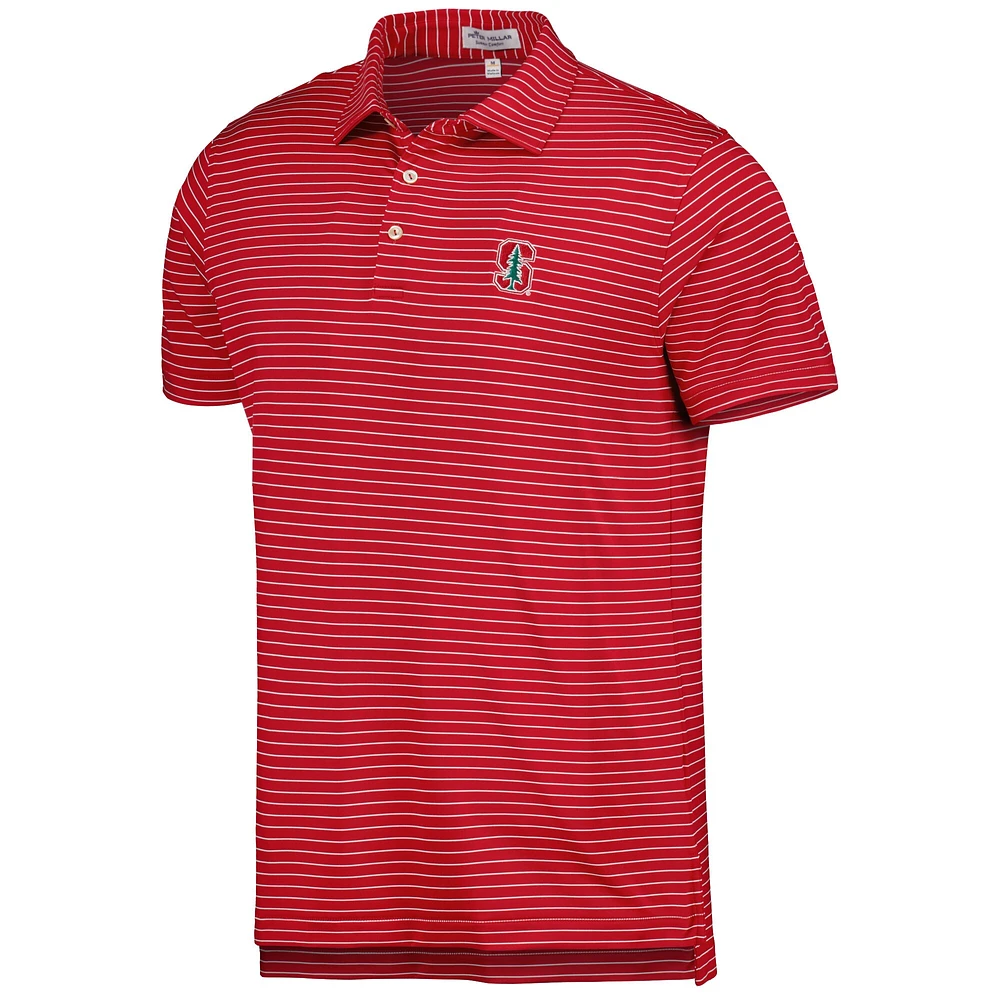 Polo en jersey Peter Millar Cardinal Stanford Crafty Performance pour homme