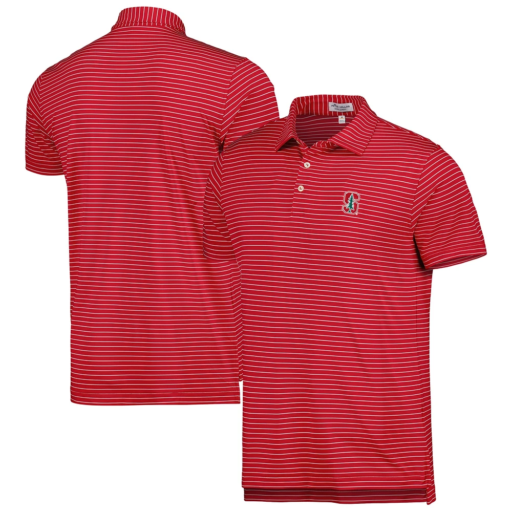 Polo en jersey Peter Millar Cardinal Stanford Crafty Performance pour homme