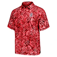 Polo Tommy Bahama Cardinal Stanford Tropical Score IslandZone pour hommes