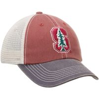 Men's Top of the World Cardinal/Gray Stanford Cardinal Offroad Trucker Adjustable Hat