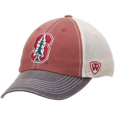 Men's Top of the World Cardinal/Gray Stanford Cardinal Offroad Trucker Adjustable Hat