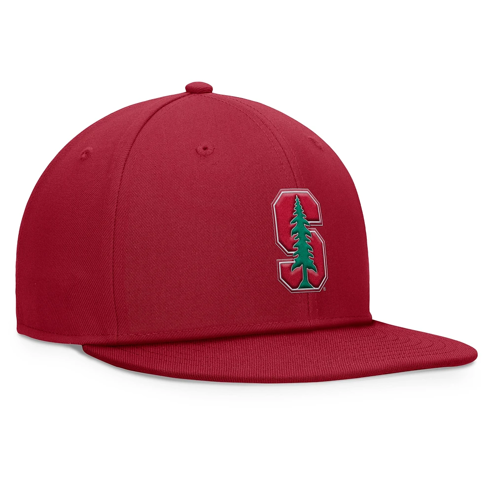 Casquette Snapback fondamentale Top of the World Cardinal Stanford Cardinal pour hommes