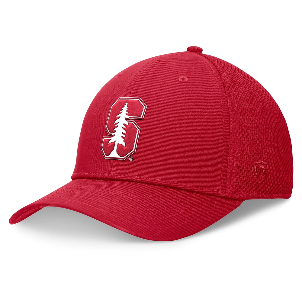 Men's Top of the World Cardinal Stanford Spacer Flex Hat