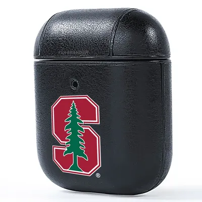 Stanford Cardinal AirPods Leather Case