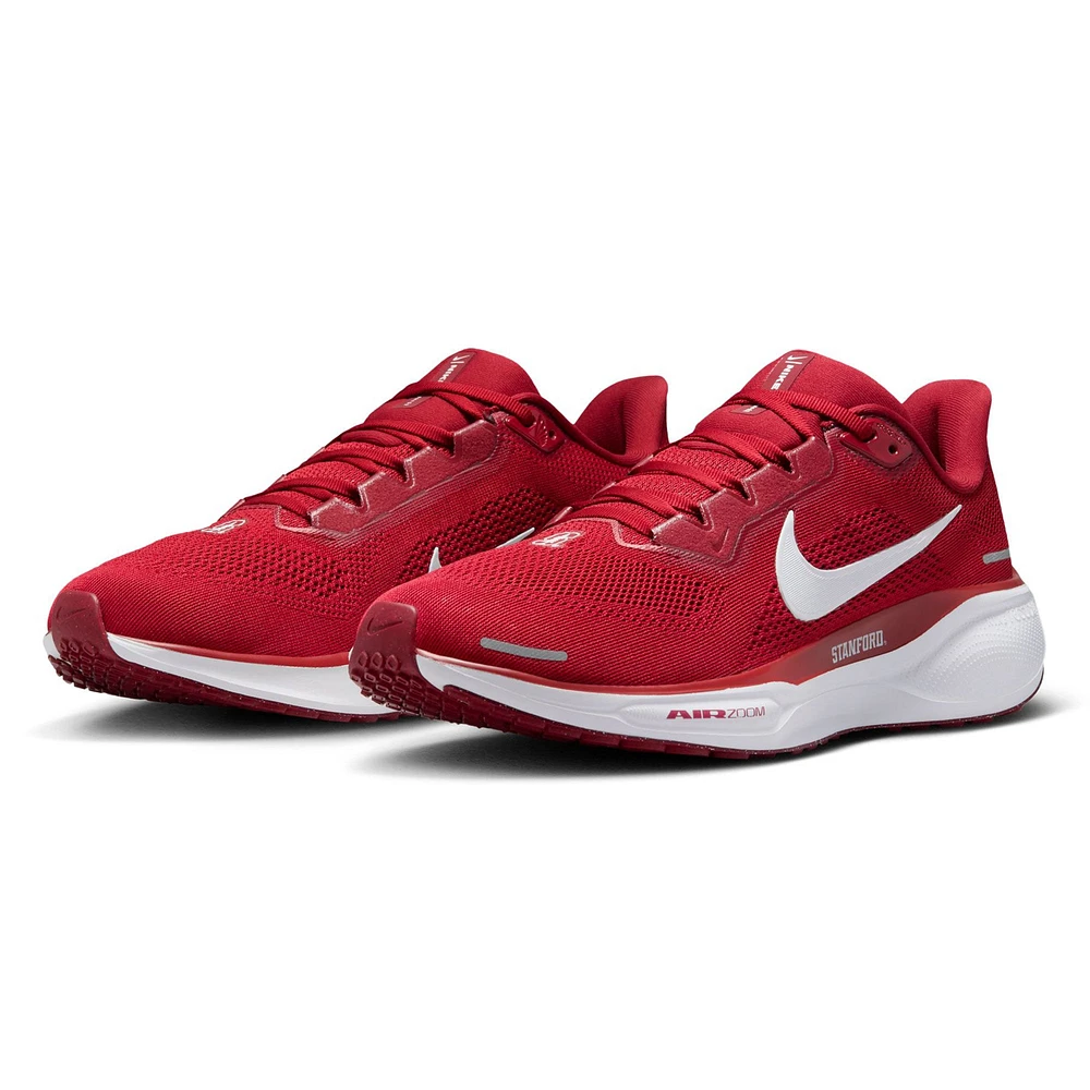 Unisex Nike Cardinal Stanford Zoom Pegasus 41 Running Shoes