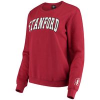 Women's Colosseum Cardinal Stanford Campanile Pullover Sweatshirt